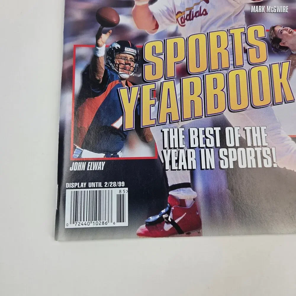 Sports Illustrated Kids Fall/Winter 1998 Sports Yearbook Michael Jordan Poster